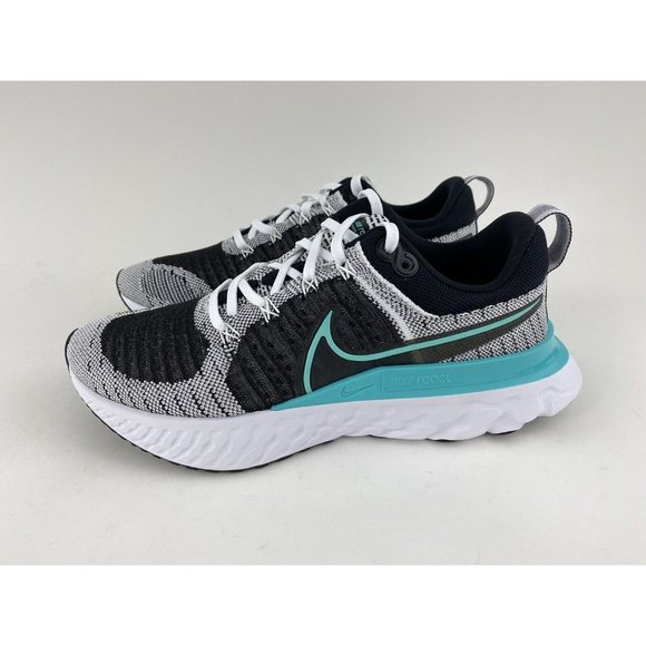 Nike React Infinity Run Flyknit 2 Women's Sneakers Shoes Teal Gray CT2423 103 - Picture 10 of 12